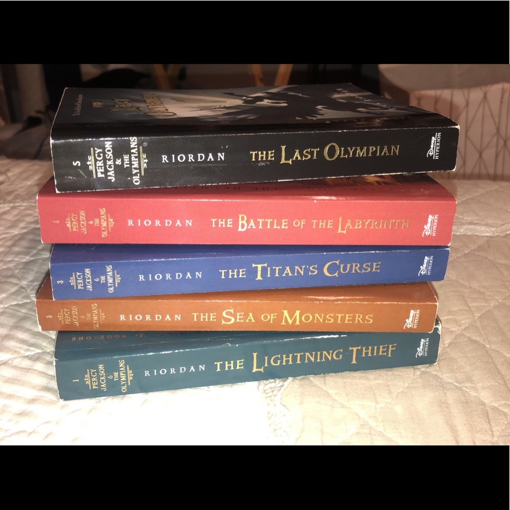 Percy Jackson Series books 1-5 Bundle